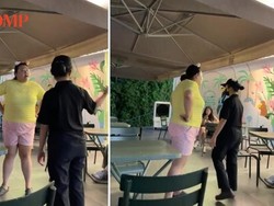 Ditegur Staf Restoran Gegara Bawa Makanan dari Luar, Wanita Ini Ngamuk