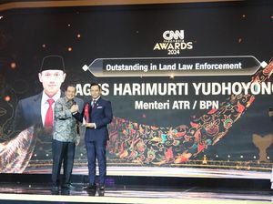 AHY Raih Penghargaan Outstanding in Land Law Enforcement AHY Raih Penghargaan Outstanding in Land Law Enforcement