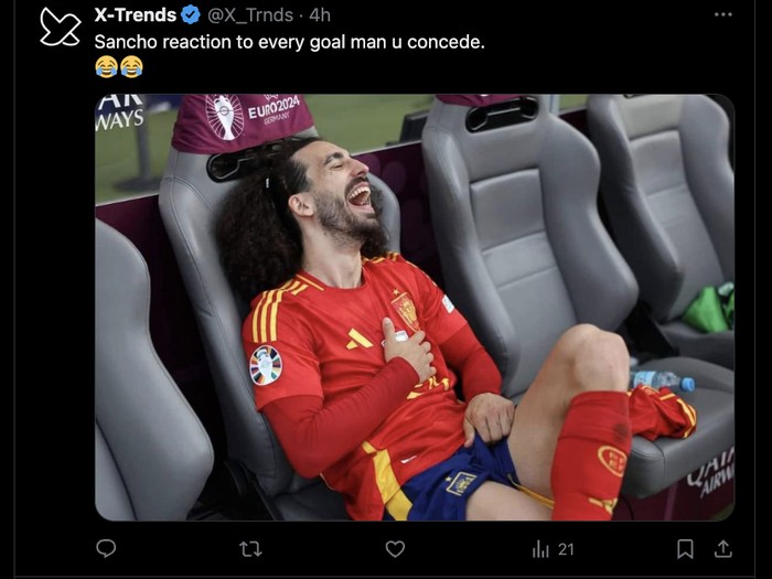 Meme MU usai ditahan imbang Twente di Liga Europa