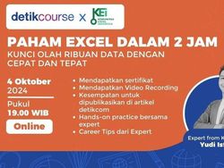 Kuasai 7 Rumus-Fitur Excel Ini untuk Olah Ribuan Data di Kelas Excel detikcourse