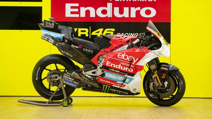 Pertamina Enduro VR46 pakai livery khusus di MotoGP Mandalika 2024 Pertamina Enduro VR46 pakai livery khusus di MotoGP Mandalika 2024