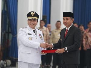 Dilantik Jadi Pj Bupati Bogor, Bachril Bakri Siap Jaga Netralitas ASN