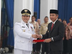 Dilantik Jadi Pj Bupati Bogor, Bachril Bakri Siap Jaga Netralitas ASN