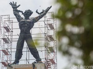Potret Pelestarian Monumen Pembebasan Irian Barat di Lapangan Banteng Potret Pelestarian Monumen Pembebasan Irian Barat di Lapangan Banteng
