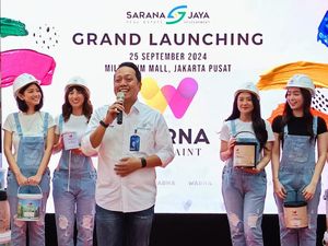 Garap Bisnis Properti, Sarana Jaya Luncurkan Produk Cat Warna Jaya Paint