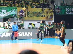 Tim Voli Putra Putri Polda Jatim Raih Kemenangan Perdana Kapolri Cup 2024