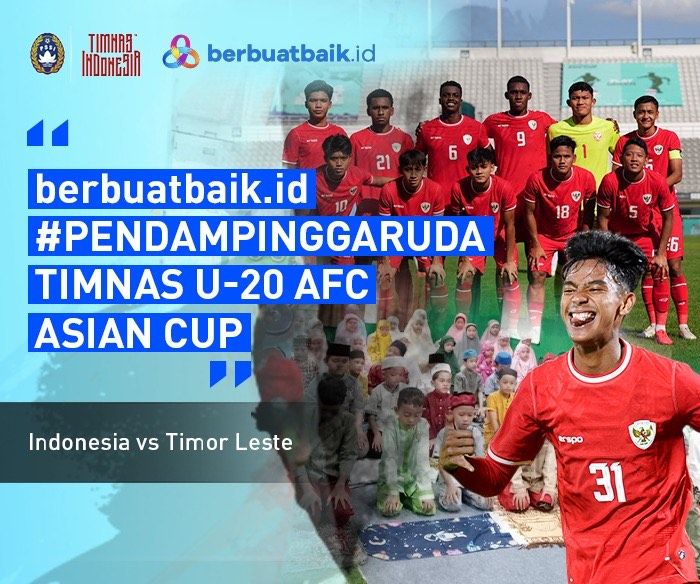 Berbuatbaik di Timnas Indonesia vs Timor Leste