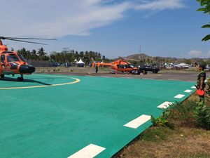 Basarnas Siagakan 2 Helikopter di Medical Center MotoGP 2024