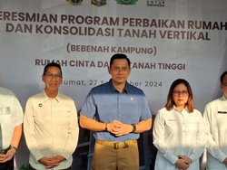 AHY dan Heru Budi Resmikan Program Perbaikan Rumah-Konsolidasi Tanah di Jakpus