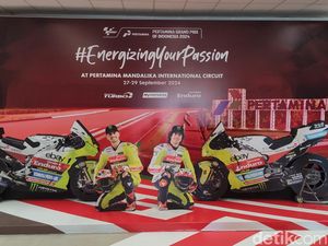Spot Foto Keren Bernuansa MotoGP Mandalika di Bandara Lombok Spot Foto Keren Bernuansa MotoGP Mandalika di Bandara Lombok