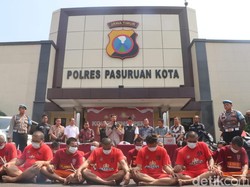 Sebulan 18 Kasus Kriminal Kota Pasuruan Terungkap, 25 Tersangka Ditangkap