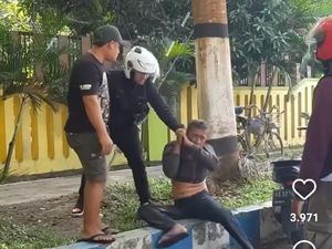 Kasus Viral Pria di Pare Kediri Ditendang hingga Pingsan Berakhir Damai Kasus Viral Pria di Pare Kediri Ditendang hingga Pingsan Berakhir Damai