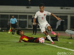 Indonesia Vs Timor Leste: Jens Raven Cetak Gol, Garuda Muda Unggul 2-0