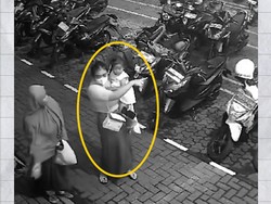 Terekam CCTV! Momen Wanita Bermasker Culik Anak Pemulung