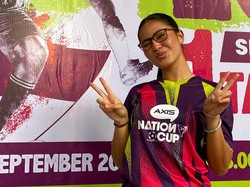 Pesan Semangat Sabreena Bagi Insan Sepakbola di Bandung