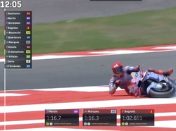 Sirkuit Mandalika Masih Angker Buat Marquez: 2 Kali Crash di Kualifikasi
