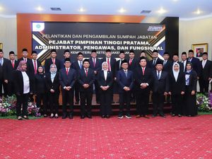 Lantik 5 Pejabat Tinggi Pratama, Menaker Beri Pesan Ini