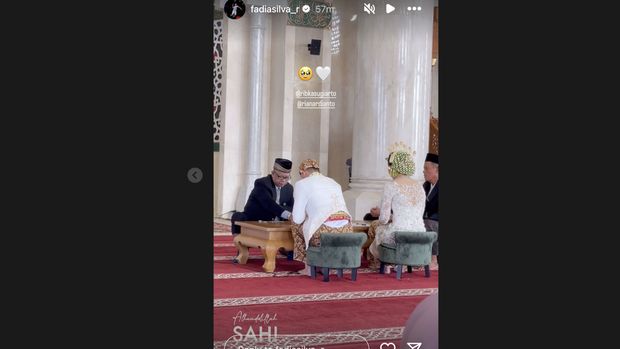Muhammad Rian Ardianto dan Ribka Sugiarto Menikah.