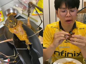 Pria Indonesia Dikecam Gegara Makan Indomie Pakai Kelelawar Goreng Pria Indonesia Dikecam Gegara Makan Indomie Pakai Kelelawar Goreng