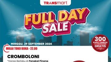 Cromboloni-Mini Danish Mix Murah Meriah Cuma di Transmart Full Day Sale Besok