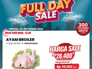 Murah Nih, Besok Transmart Full Day Sale Jual Daging Ayam Rp 28 Ribu