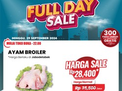Murah Nih, Besok Transmart Full Day Sale Jual Daging Ayam Rp 28 Ribu