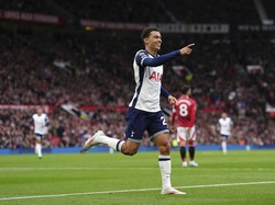 Babak I: MU Tertinggal dari Tottenham, Bruno Fernandes Dikartu Merah