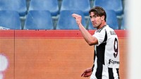 6. Dusan Vlahovic - Juventus. 360.680 paun per pekan, atau sekitar Rp 7,91 miliar.  Foto: Getty Images/Simone Arveda