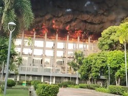 Polisi Minta Keterangan 16 Tukang di Gedung Bakamla Usut Penyebab Kebakaran