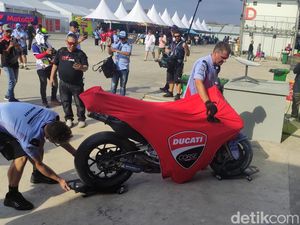 Ducati Marquez Bukan Motor Pertama yang Terbakar di Mandalika