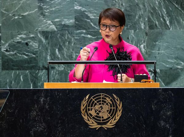 Momen Menlu Retno Pamit di Majelis Umum PBB