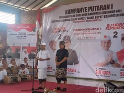 Kampanye di Buleleng, Koster Janji Bangun SMA-SMK di Kecamatan Busungbiu
