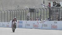 Rider Spanyol Aron Canet Juara Moto2 Mandalika