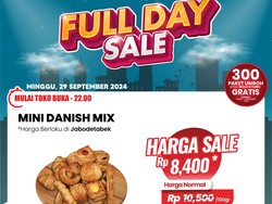 Ada Transmart Full Day Sale, Harga Cromboloni-Mini Danish Mix Cuma Segini