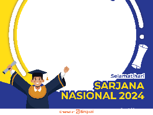 10 Twibbon Hari Sarjana Nasional 2024, Bagikan di Media Sosialmu 10 Twibbon Hari Sarjana Nasional 2024, Bagikan di Media Sosialmu