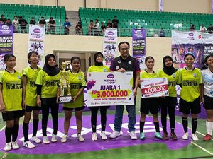 Keseruan Tim Futsal SMA Jawa Tengah Adu Tangkas di AXIS Nation Cup 2024