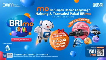 Berlimpah Hadiah, BRImo FSTVL Hadir Kembali buat Pengguna Setia BRImo