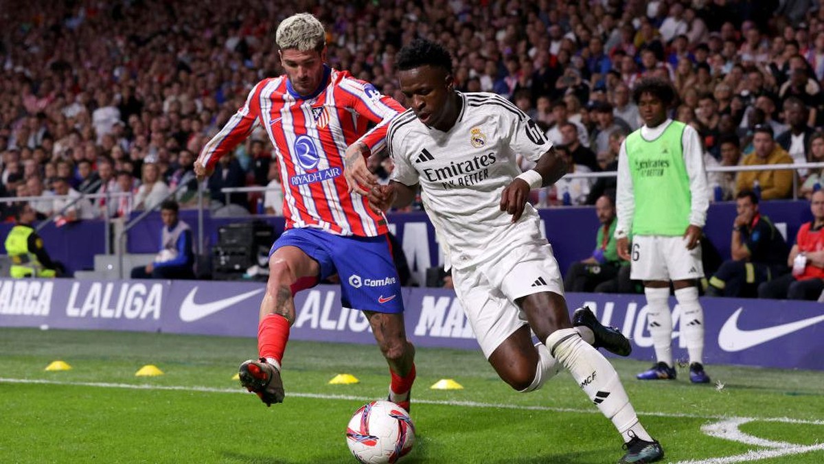 Derby Madrid selesai 1-1 dalam lanjutan LaLiga 2024/2025. (Foto: Getty Images/Gonzalo Arroyo Moreno)