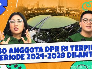 580 Anggota DPR RI Terpilih Periode 2024-2029 Dilantik