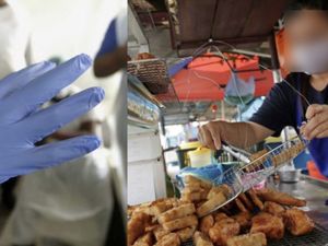 Duh! Pelanggan Risih Lihat Sarung Tangan Penjual Makanan Tak Higienis Duh! Pelanggan Risih Lihat Sarung Tangan Penjual Makanan Tak Higienis