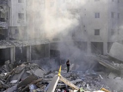 Momen Mengerikan Serangan Israel ke Gudang Senjata Hizbullah