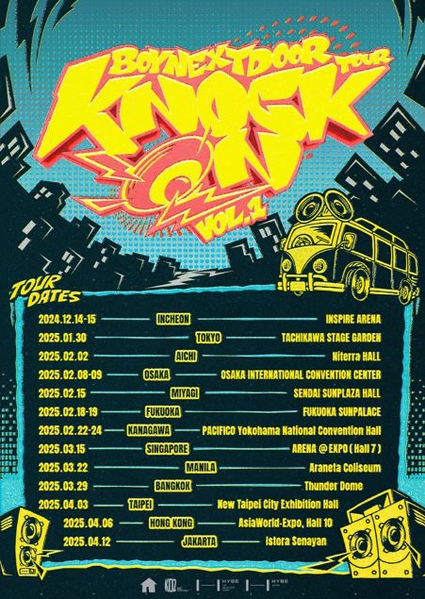 Jadwal tur Asia BOYNEXTDOOR/ Foto: x.com/BOYNEXTDOOR_KOZ Jadwal tur Asia BOYNEXTDOOR/ Foto: x.com/BOYNEXTDOOR_KOZ