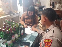 Warung Penjual Miras Gencar Dirazia Jelang Pilkada 2024