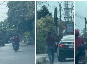 Video: Aksi Pria di Lampung Todongkan Senjata Api ke Pengguna Jalan Video: Aksi Pria di Lampung Todongkan Senjata Api ke Pengguna Jalan