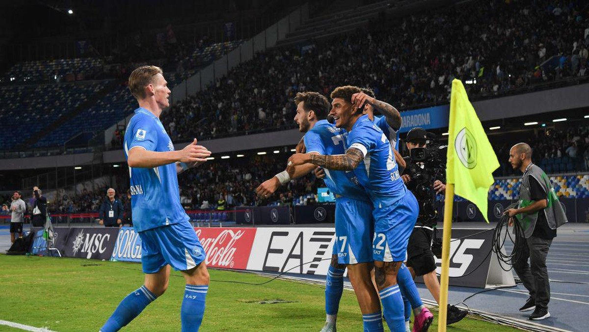 Napoli sikat Monza 2-0 (SSC NAPOLI via Getty Images/SSC NAPOLI)