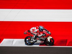 Tantangan Pebalap Indonesia Arbi Aditama Berlaga di Moto3 Mandalika