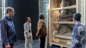 Foto: Kembali Pulang! 288 Arca-Benda Purbakala dari Belanda ke Museum Nasional