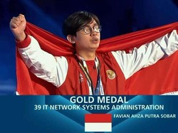 Alumni SMKN 1 Kota Cimahi Raih Medali Emas di World Skills Competition 2024