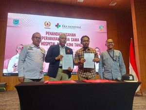 Eka Hospital BSD Jadi Official Medical Partner KONI Tangsel