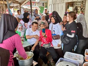 Blusukan ke Pasar di Kendal, Ahmad Luthfi Janjikan Perbaikan Infrastruktur